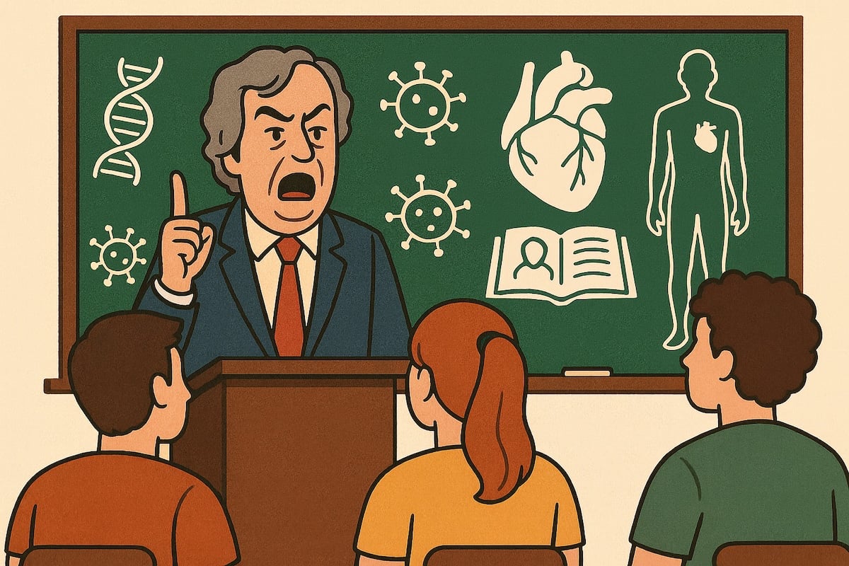 Polemica Burioni test di Medicina 2025